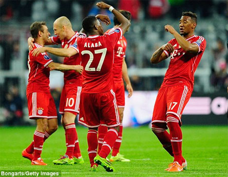 Bayern, Atletico vào Bán kết Champions League
