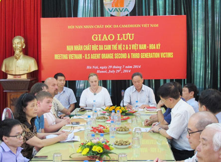 Cùng chung nỗi đau da cam