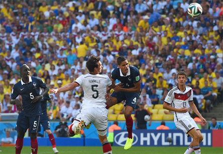 Pháp-Đức 0-1: “Cỗ xe tăng” hiên ngang vào bán kết