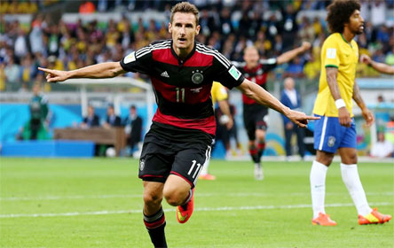 Brazil – Đức 1-7: Bàng hoàng