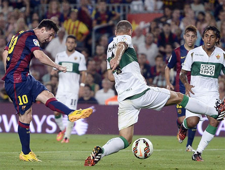 Vòng 1 La Liga: Barca khởi đầu thuận lợi