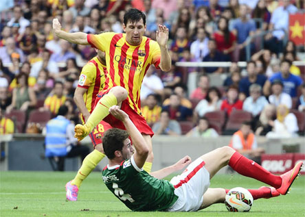 Vòng 3 La Liga: Barca thăng hoa, Real tay trắng