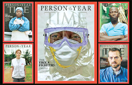 Vinh danh những người chống Ê-bô-la