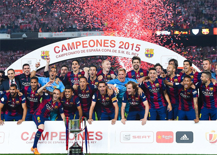 Barca vô địch Cúp Nhà vua Tây Ban Nha