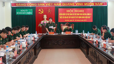 Quán triệt sâu sắc Nghị quyết Trung ương 6 (khóa XI), làm tốt hơn nữa công tác xây dựng Đảng