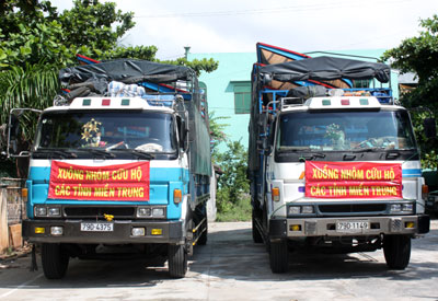 Hành trình chia sẻ “nỗi đau thiên tai” (kỳ 1)