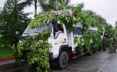 Bộ CHQS Thừa Thiên-Huế: Tổ chức diễn tập chỉ huy cơ quan một bên hai cấp