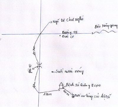Phần mộ liệt sĩ Nguyễn Mạnh Chuấn được an táng tại khu vực Bệnh xá E400