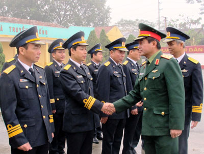 Hai đơn vị được phúc tra đều đạt vững mạnh toàn diện