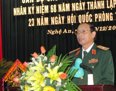 Quân khu 4 tổ chức gặp mặt cán bộ cao cấp quân đội trên địa bàn