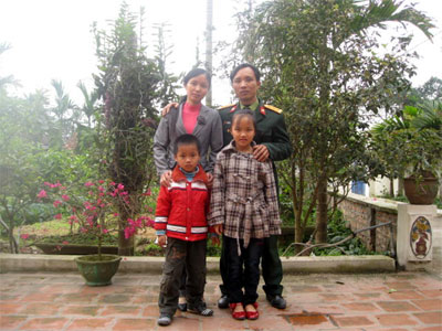 Cố lên, bố nhé!