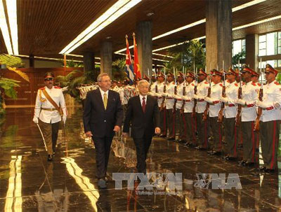 Hội đàm cấp cao Việt Nam - Cu-ba