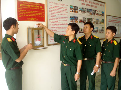 Tiết kiệm để xây dựng “Quỹ nghĩa tình đồng đội”