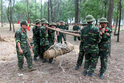 Phát hiện, xử lý an toàn 6 quả bom lớn
