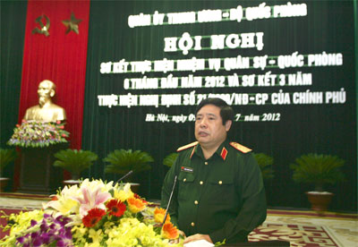 Chủ động tham mưu, thực hiện toàn diện, hiệu quả nhiệm vụ quân sự, quốc phòng