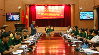 Sơ kết giai đoạn 1 thực hiện Chỉ thị số 07 của Bộ trưởng Bộ Quốc phòng