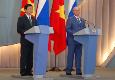 Chủ tịch nước Trương Tấn Sang về đến Hà Nội