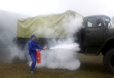 “Lính pháo” giữ vũ khí trang bị, đơn vị an toàn