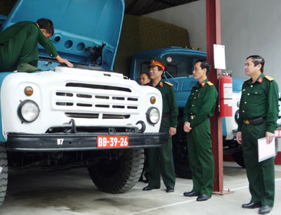 Toàn quân tổ chức đợt hoạt động cao điểm bảo đảm ATGT trong dịp Tết Nguyên đán