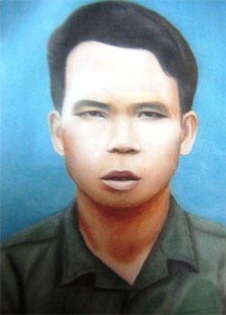 Đồng chí Phạm Văn Trung được an táng tại khu Tạ Vệ, xã Hương Trà (Thừa Thiên-Huế)