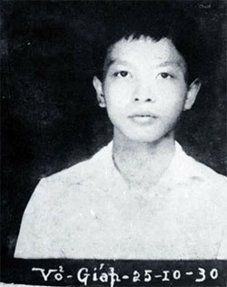 Tuổi thơ của Đại tướng Võ Nguyên Giáp