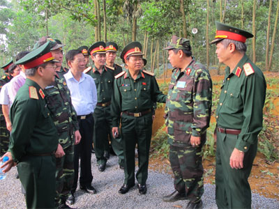 Xây dựng khu vực phòng thủ trên địa bàn Thủ đô toàn diện, vững chắc