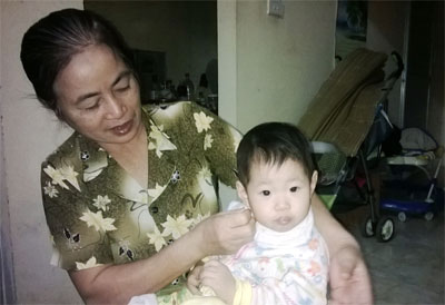 Mẹ chồng vui giúp con dâu