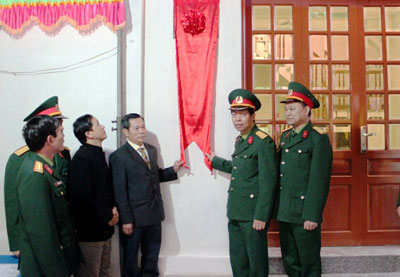 Bàn giao nhà tình nghĩa tặng quân nhân có hoàn cảnh khó khăn