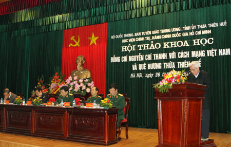 Đại tướng Nguyễn Chí Thanh, tấm gương sáng của một người cộng sản chân chính