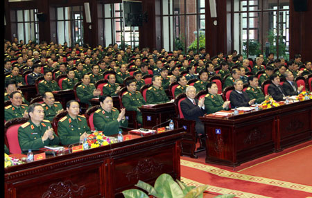 Khai mạc Hội nghị Quân chính toàn quân năm 2013