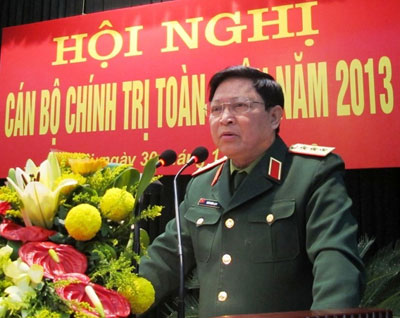 Hội nghị cán bộ chính trị toàn quân năm 2013