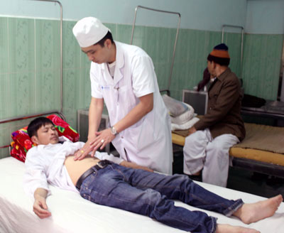 Gặp các chiến sĩ áo trắng ngày Tết