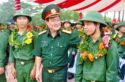 Kinh nghiệm tuyển quân ở Quân khu 7 (bài 1)