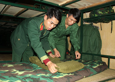 Ngày đầu quân ngũ (xem clip)