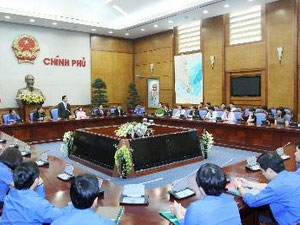 Thủ tướng Nguyễn Tấn Dũng làm việc với BCH Trung ương Đoàn