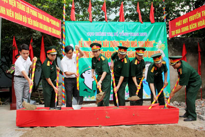 Khởi công xây dựng “Ngôi nhà 100 đồng”