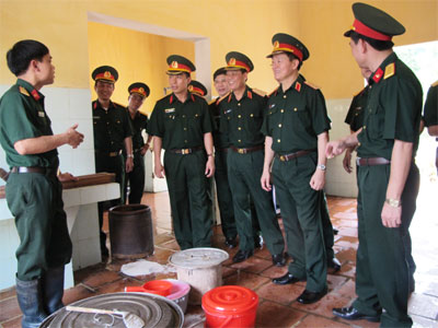 Tham mưu hiệu quả về xây dựng lực lượng, nâng cao trình độ SSCĐ của Bộ đội Công binh