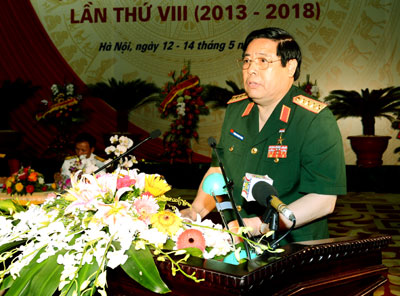 Đại tướng Phùng Quang Thanh phát biểu chỉ đạo tại Đại hội Công đoàn Quân đội lần thứ VIII