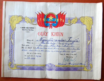 Mong trao lại kỷ vật cho Nguyễn Xuân Luyến