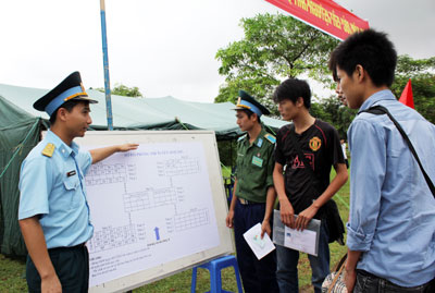 Quyết liệt chống gian lận, tiêu cực trong tuyển sinh quân sự