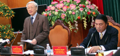 Cán bộ nội chính phải có dũng khí bảo vệ cái đúng, kiên quyết đấu tranh với cái sai