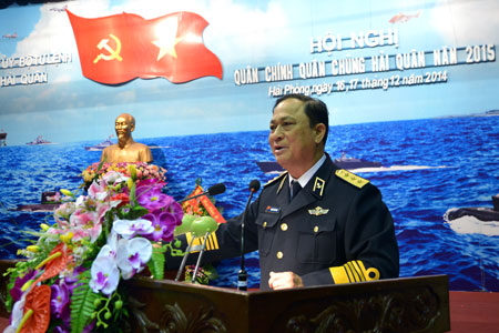 Hội nghị Quân chính Quân chủng Hải quân năm 2015