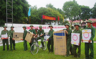 Mô hình “Tiết kiệm phụ cấp chiến sĩ”: Hiệu quả “kép”