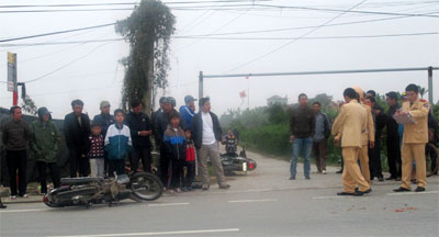 Chấp hành nghiêm luật khi tham gia giao thông