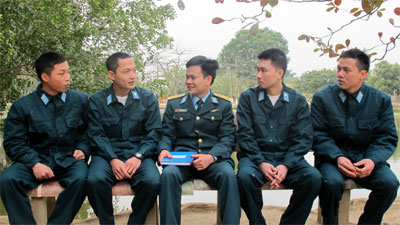 Chiến sĩ mới sớm hòa nhập môi trường quân ngũ