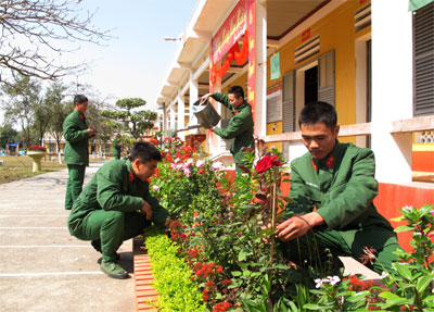 Thi vị Tết chiến sĩ