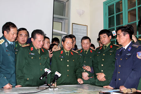 Ngày 12-3, tiếp tục mở rộng phạm vi tìm kiếm về phía Đông