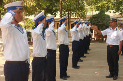 Những ngày đầu trong quân ngũ