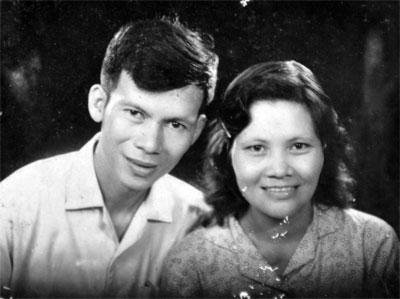 Hai vợ chồng cùng chung trận tuyến