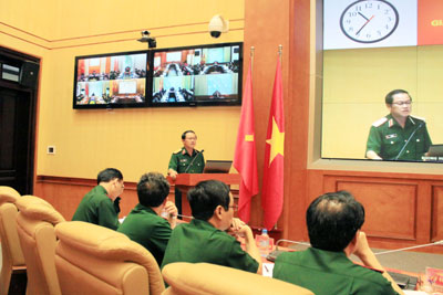 Hội nghị giao ban trực tuyến toàn quân tháng 4